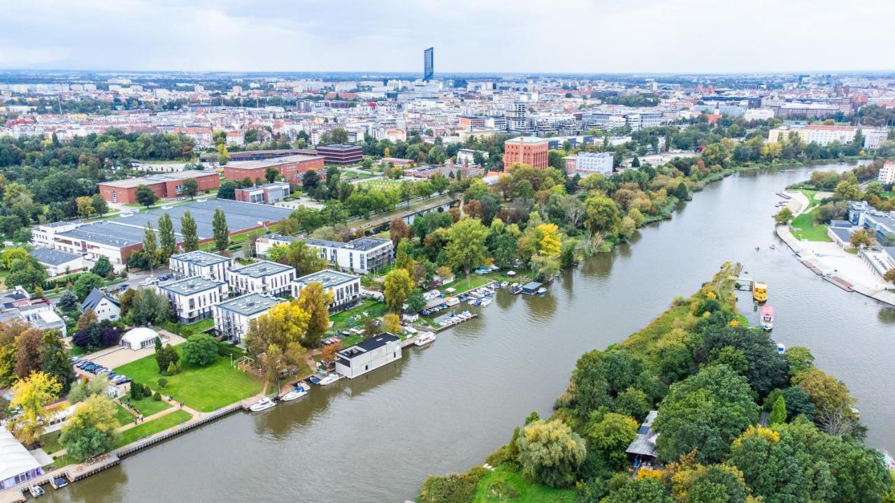 Komfortowy Apartament Z Parkingiem Вроцлав Экстерьер фото